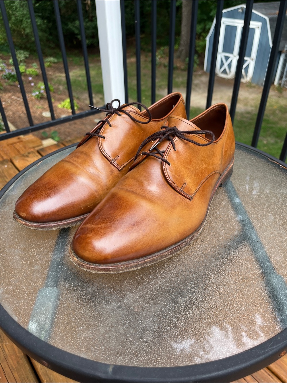 Allen Edmonds Kenilworth Leather Slip-On Loafers in Tan